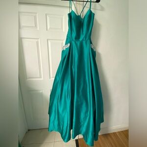 Teal Prom Dress